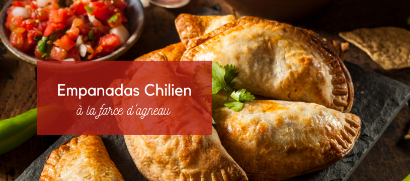 Empanadas Chilien à la farce d'agneau